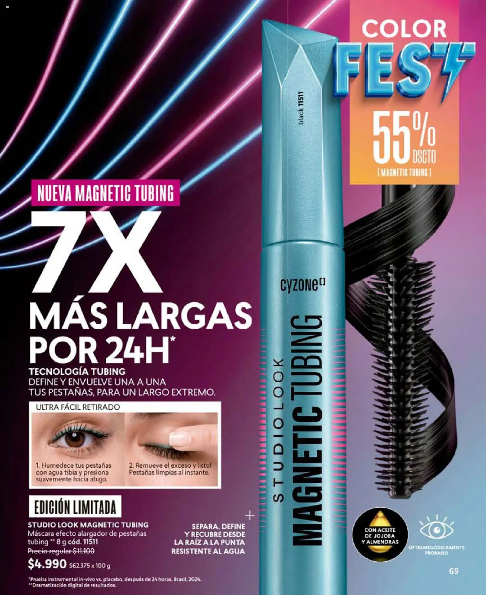 Catálogo CyZone Campaña 10 │ válido desde el 01.06.2026 | Página: 69 | Productos: Agua, Máscara, Almendras, Aceite