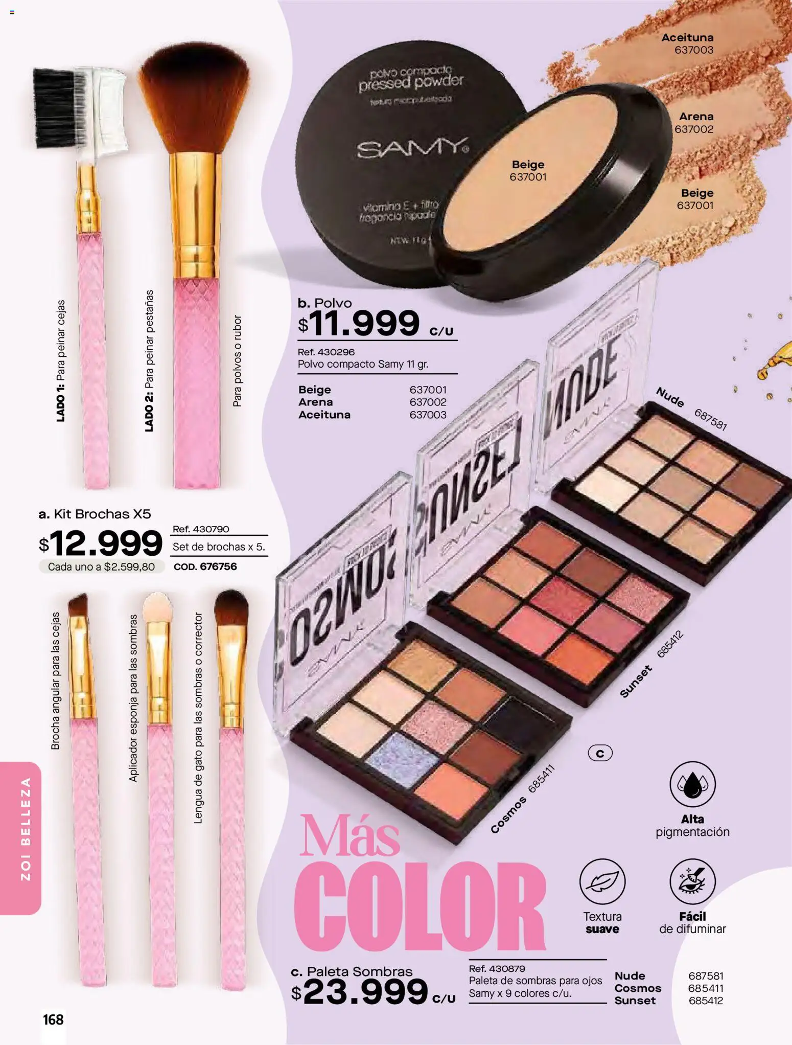 Pacifika revista - valida desde el 01.03.2026 | Página: 170 | Productos: Brocha, Fragancia, Polvo, Corrector