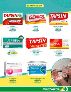 Cruz Verde Ofertas válido desde el 30.06.2026 | Página: 7 | Productos: Analgésico