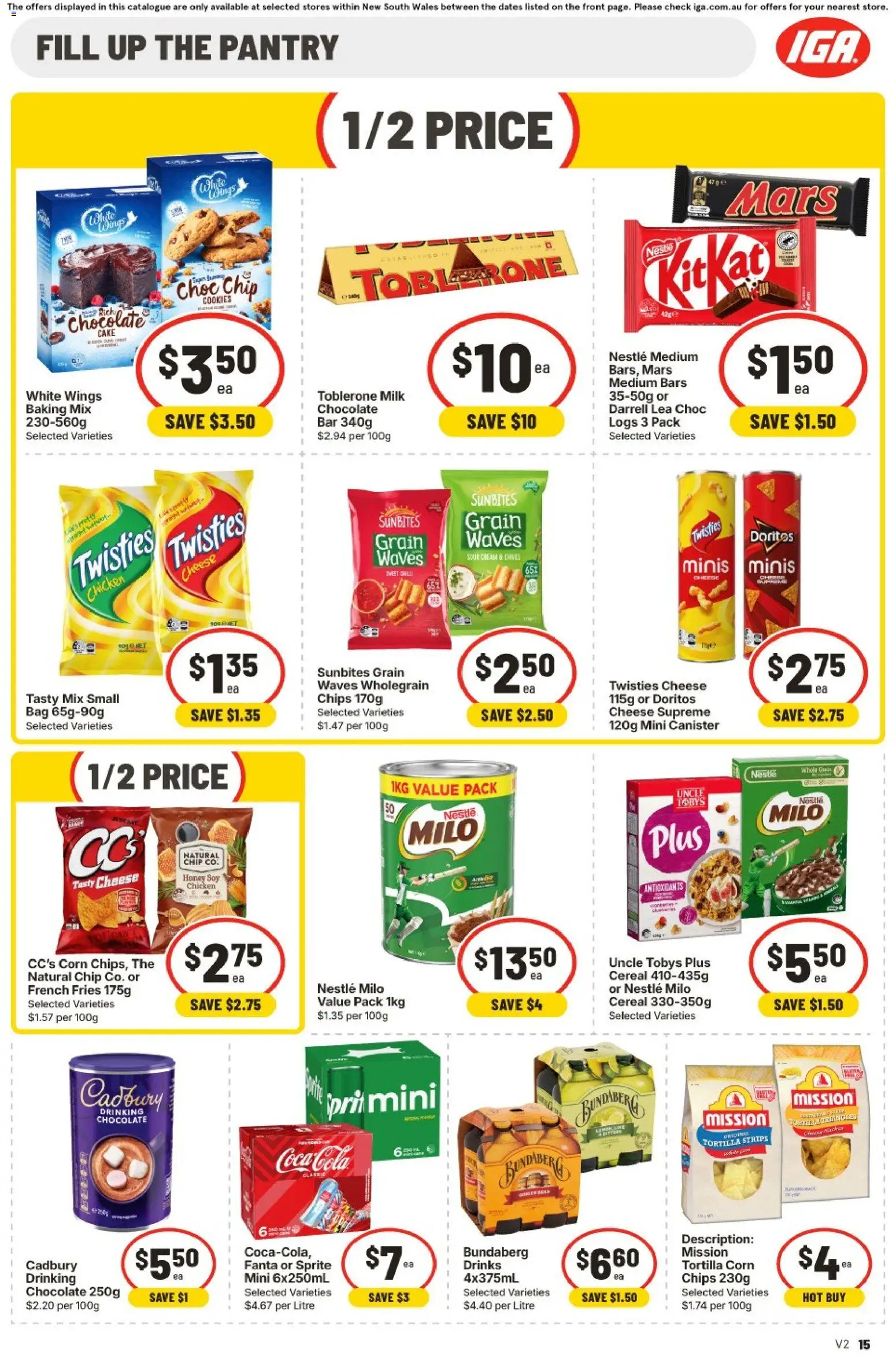 IGA catalogue - valid from 08/07/2026 | Page: 13 | Products: Cheese, Chicken, Cream, Bag