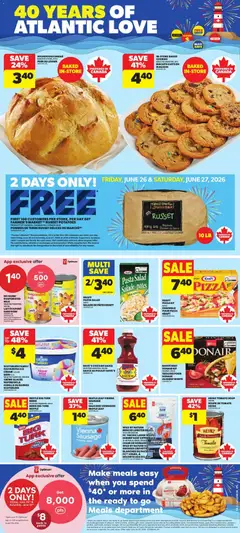 Preview of Atlantic Superstore weekly flyer / circulaire from shop Atlantic Superstore valid from Jun 25, 2026 | Page: 5 | Products: Cream, Ice cream, PC, Chicken