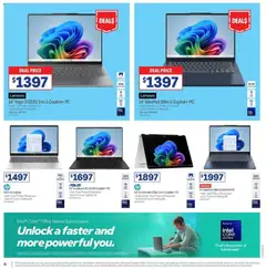 Preview of Officeworks catalogue - valid from 12/07/2026 | Page: 6 | Products: Battery, Pc, Laptop