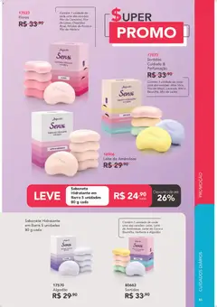 Jequiti - Revista 6/2026 - Pré-Visualização do folheto da loja Jequiti, válido de 23.04.2026 | Página: 85 | Produtos: Coco, Leite, Mel, Sabonete