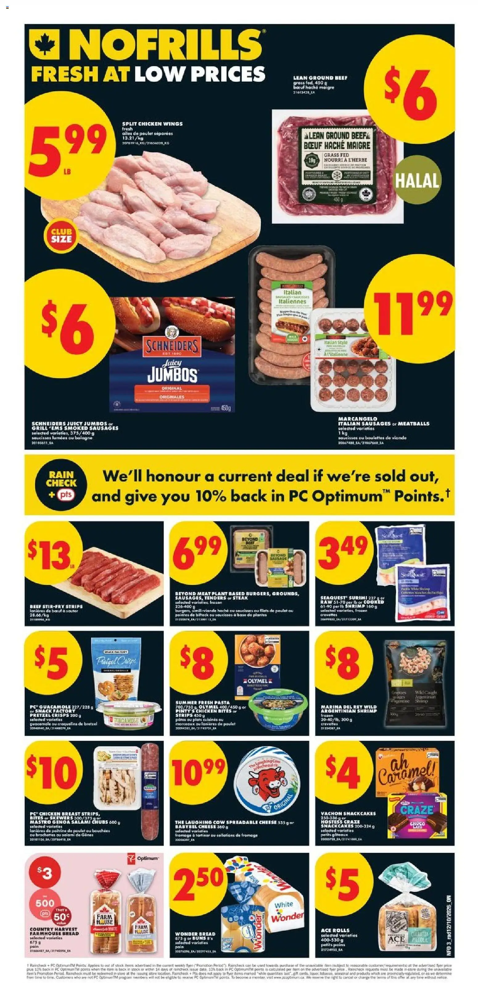 No Frills flyer valid from Oct 15, 2026 | Page: 3