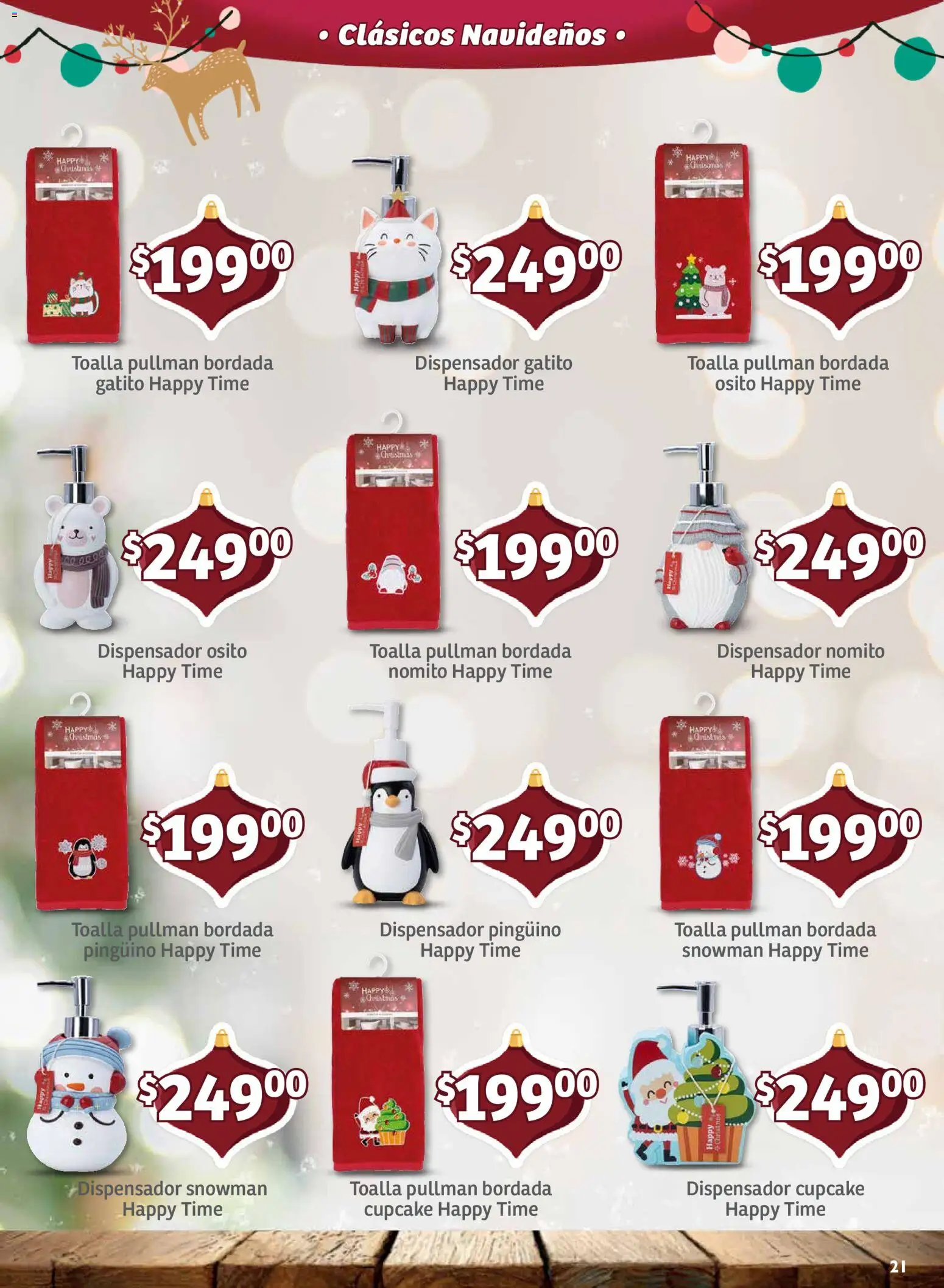Nuevas ofertas de Soriana válidas en toda la República Mexicana desde el 30/09/2026. ¡Encuentra las mejores ofertas en Soriana folleto Decoración de Navidad Mercado! | Página: 21