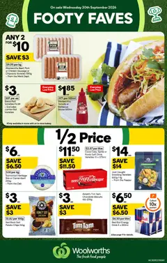 Preview of Woolworths catalogue - valid from 30/09/2026