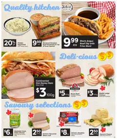 Preview of Quality Foods weekly flyer / circulaire from shop Quality Foods valid from Jul 2, 2026 | Page: 7 | Products: Beef, Cheese, Coat, Chicken