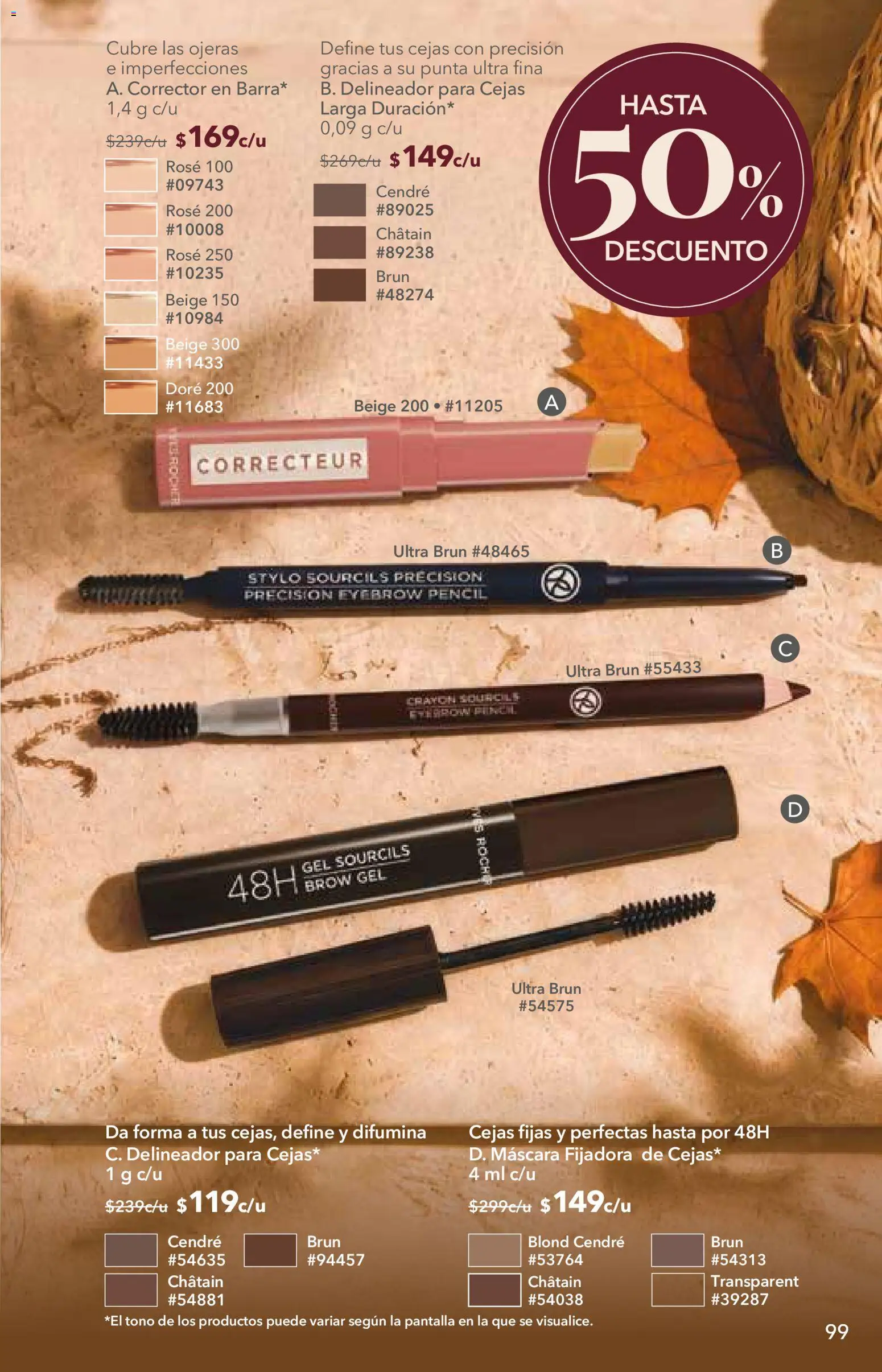 Nuevas ofertas de Yves Rocher válidas en toda la República Mexicana desde el 06/10/2026. ¡Encuentra las mejores ofertas en Yves Rocher campaña 14 2026! | Página: 101 | Productos: Máscara, Corrector, Delineador