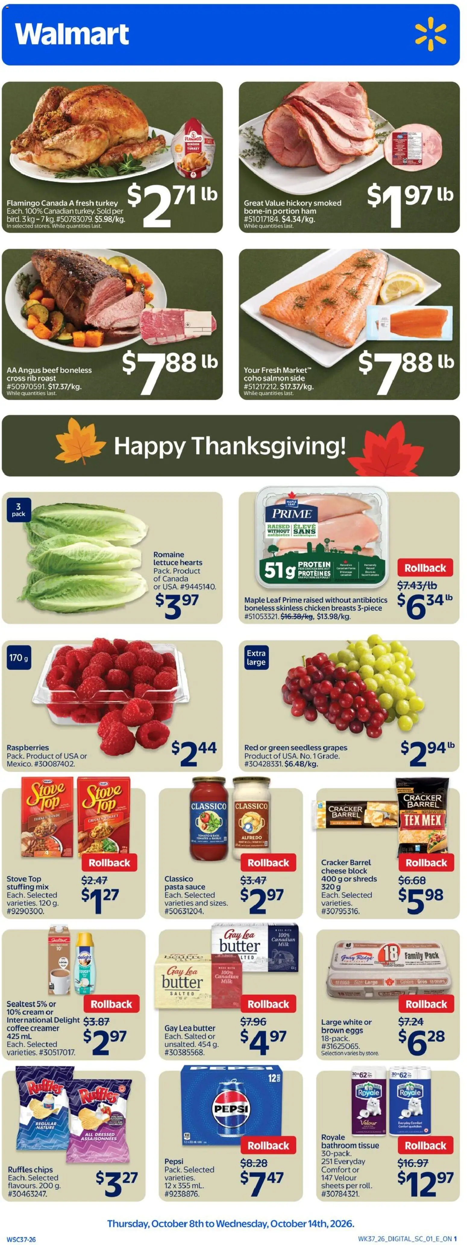 Walmart Thursday, October 8 Price Drop