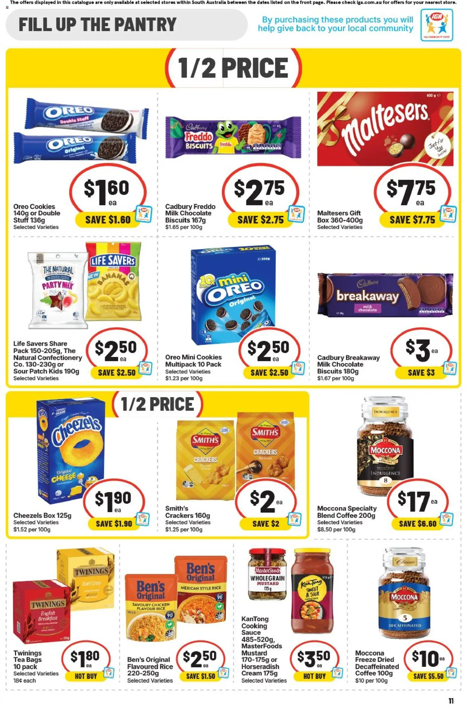 IGA catalogue - valid from 12/08/2026 | Page: 12 | Products: Confectionery, Cheese, Chocolate, Rice