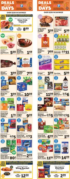 Preview of Food City weekly ads valid from 10/14/2026