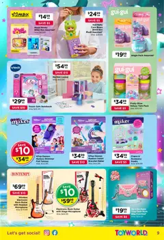Preview of Toyworld catalogue - valid from 23/09/2026 | Page: 9 | Products: Bracelet, Box, Headset, Microphone