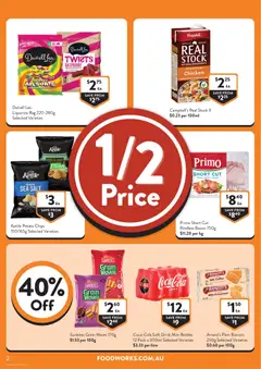 Preview of Foodworks - Catalogue NSW - valid from 09/09/2026 | Page: 2 | Products: Ingredients, Bacon, Bag, Kettle