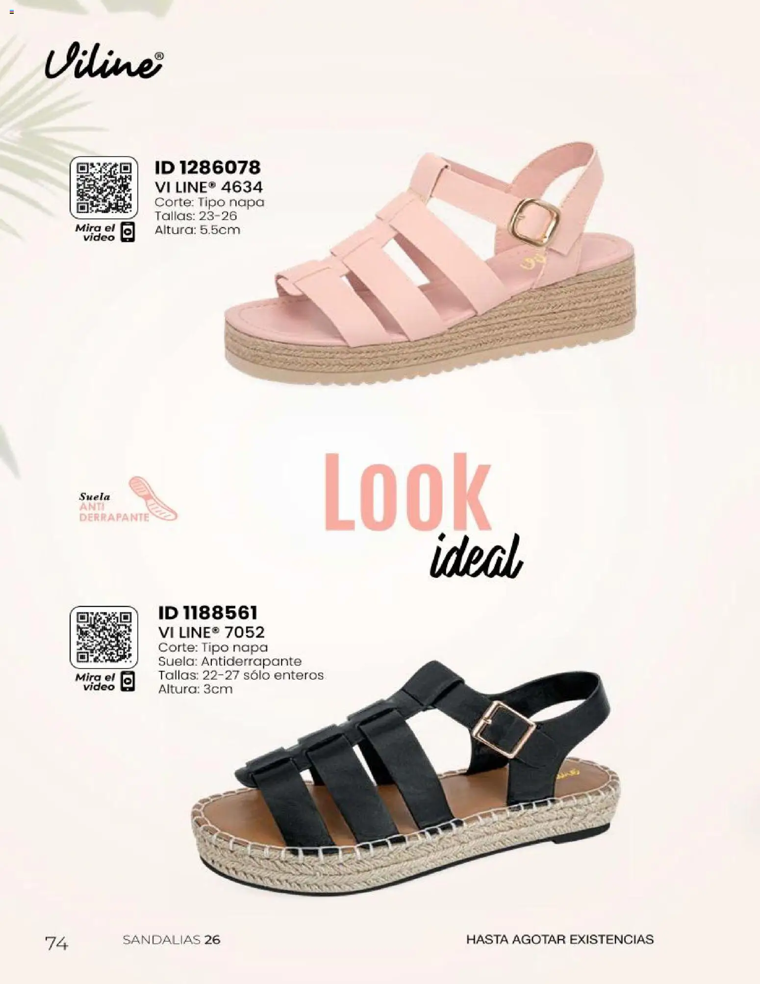 Nuevas ofertas de Price Shoes válidas en toda la República Mexicana desde el 23/06/2026. ¡Encuentra las mejores ofertas en Price Shoes catálogo Sandalias 2026! | Página: 74 | Productos: Sandalias, Video