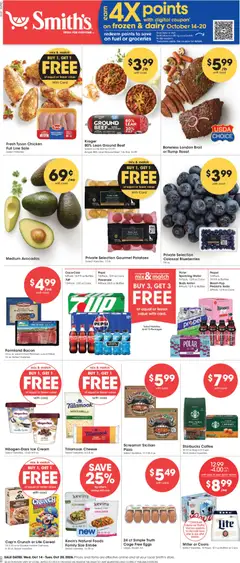 Preview of Smith's weekly ads valid from 10/14/2026