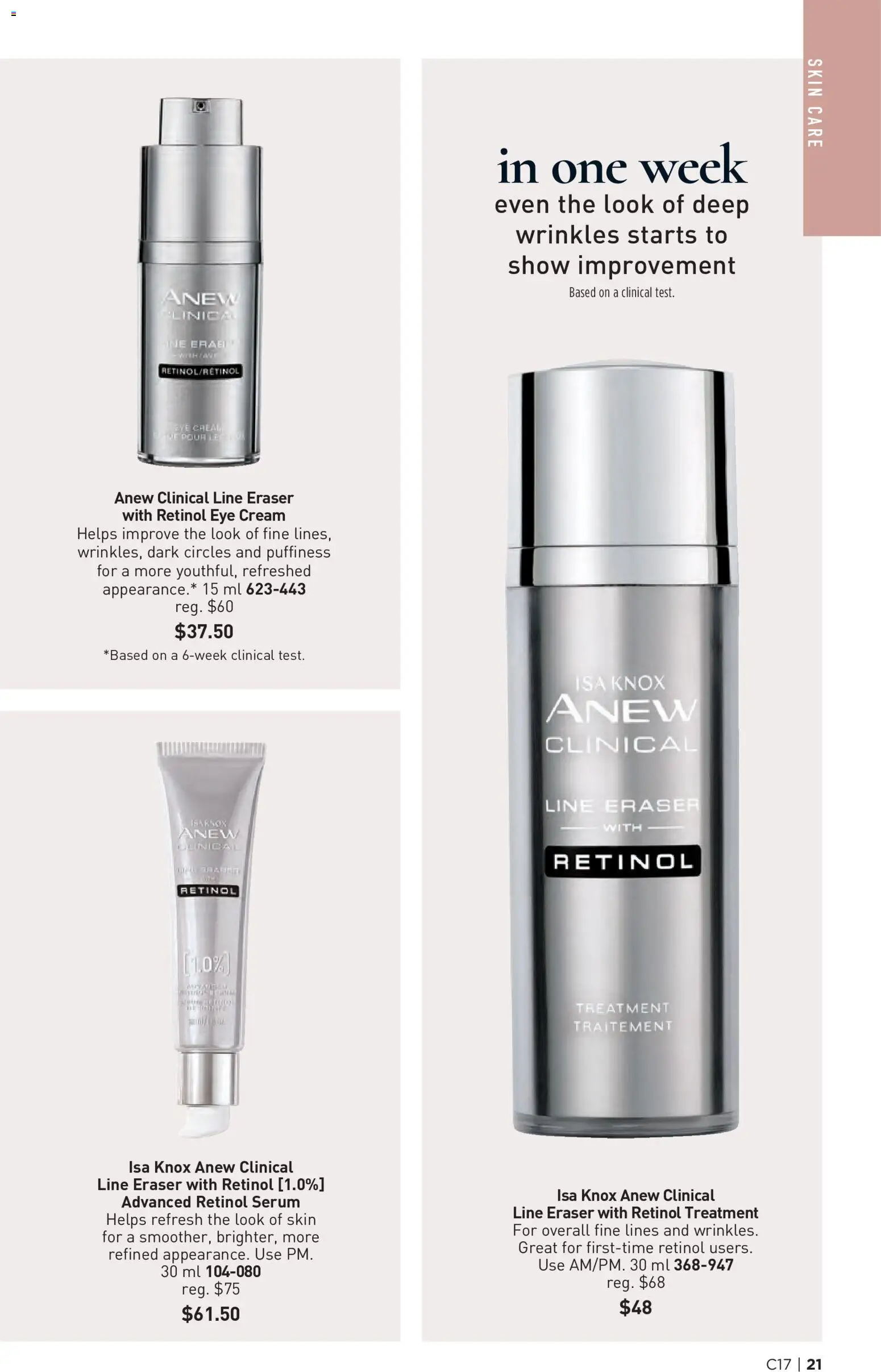Avon flyer valid from Aug 13, 2026 | Page: 21 | Products: Cream