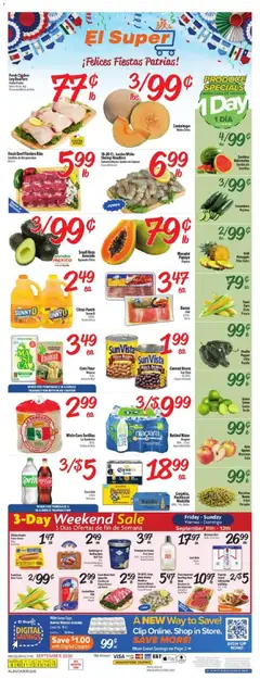 Preview of El Super weekly ads valid from 09/09/2026