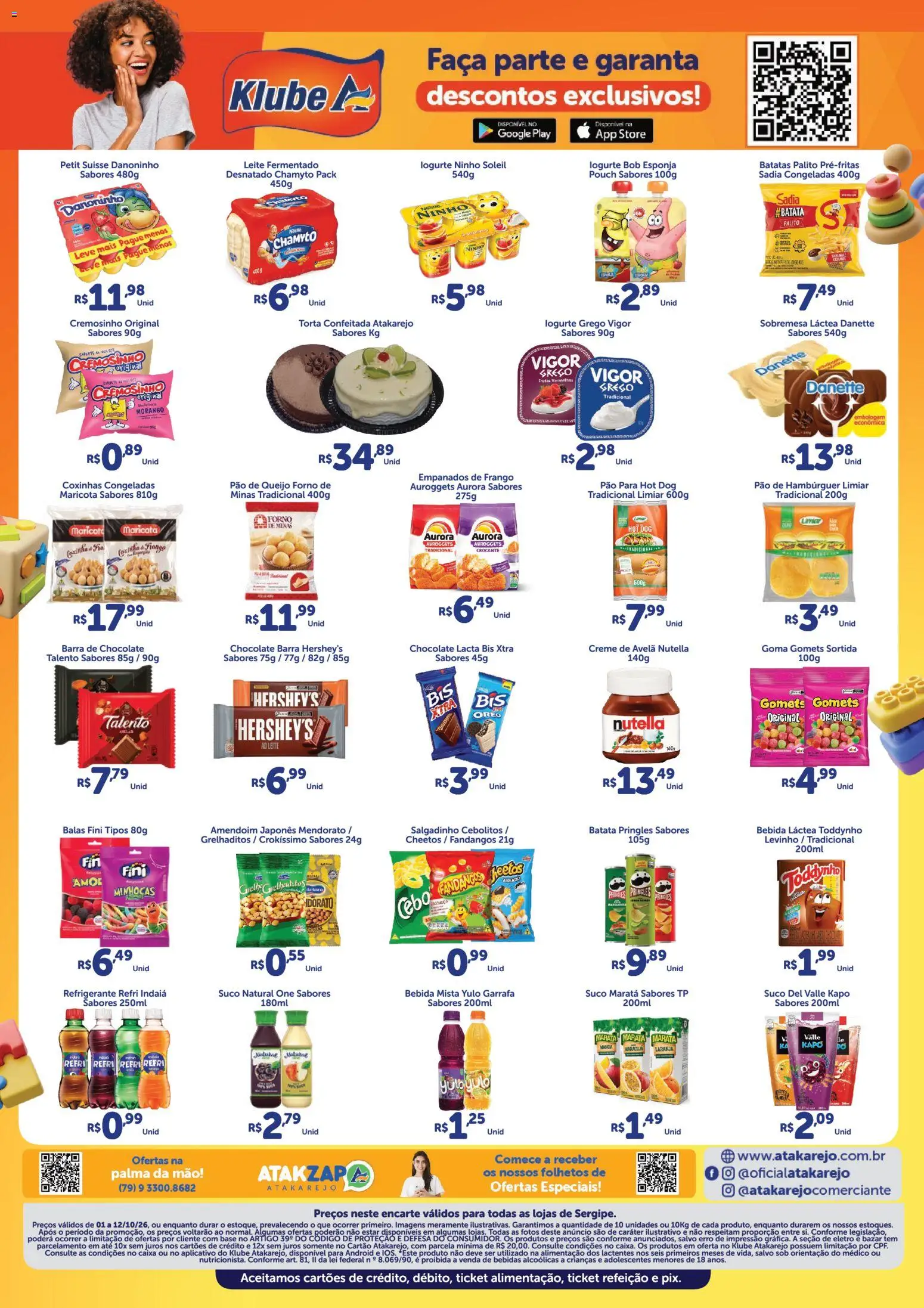 Atakarejo Folheto - válido de 01/10/2026 | Página: 2 | Produtos: Frutas, Maracujá, Sobremesa, Nutella