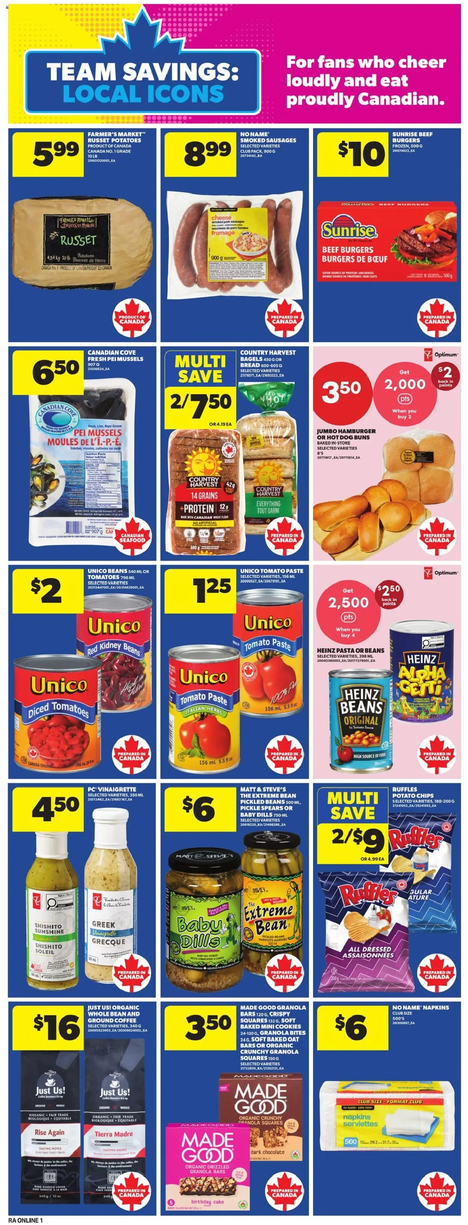 Atlantic Superstore flyer valid from 14.05.2026 | Page: 10 | Products: Pasta, PC, Coffee, Pork