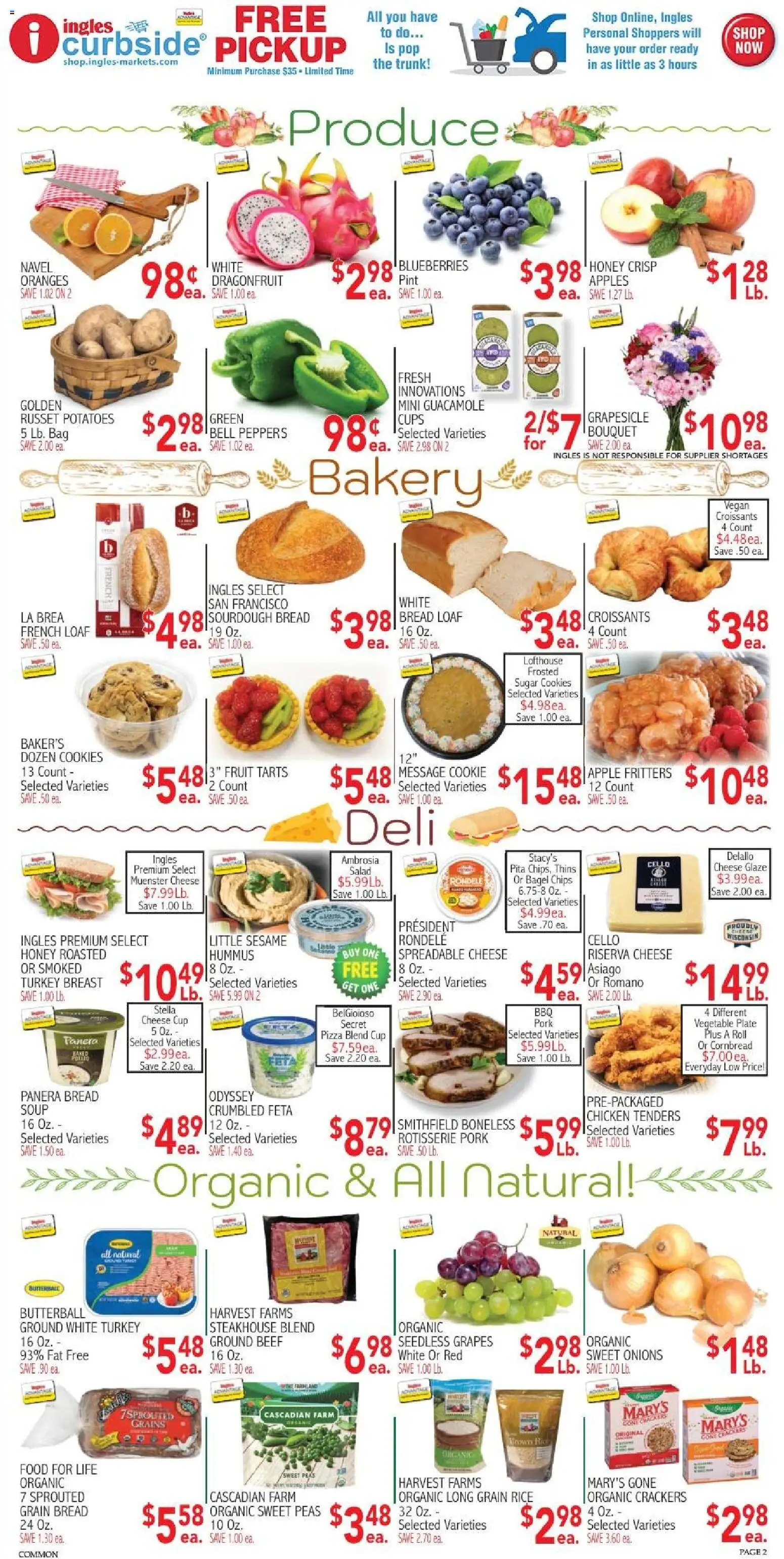 Ingles Weekly Ad - valid from 08/26/2026 | Page: 2 | Products: Cheese, Beef, Chips, Cookies