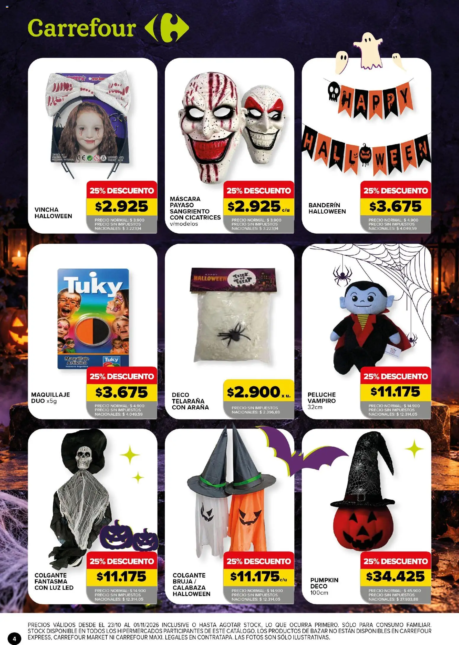 Carrefour - Semana de Halloween │ válido desde el 23/10/2026 | Página: 4