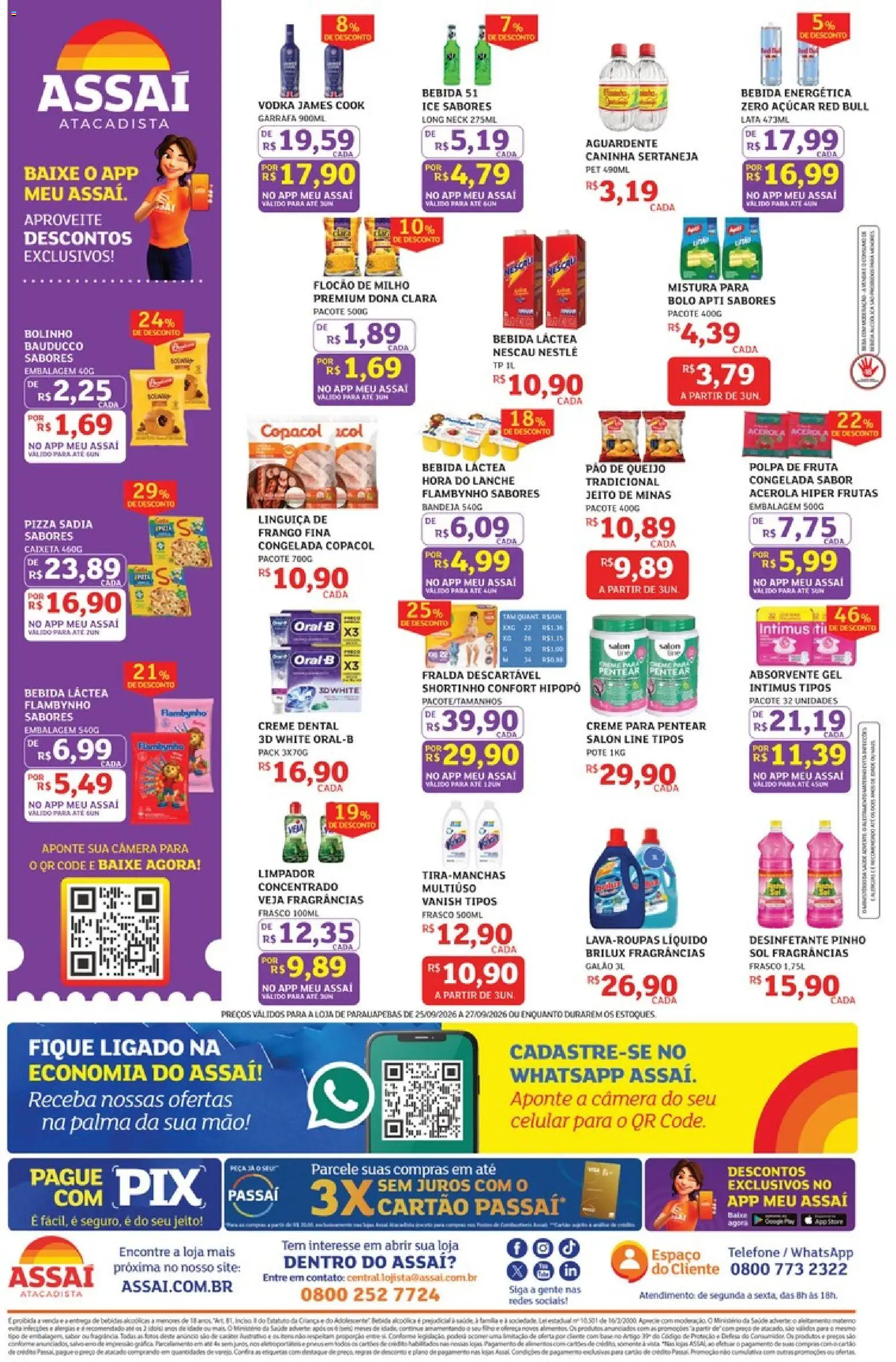 Assaí Atacadista Folheto - válido de 25/09/2026 | Página: 2