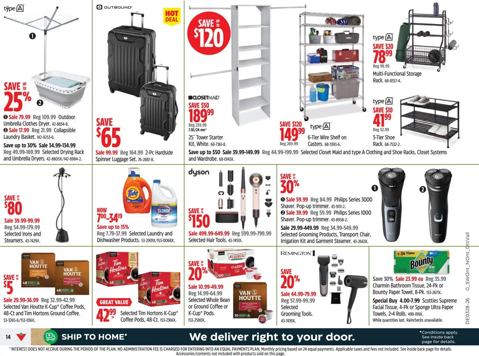 Canadian Tire flyer valid from Jul 9, 2026 | Page: 14