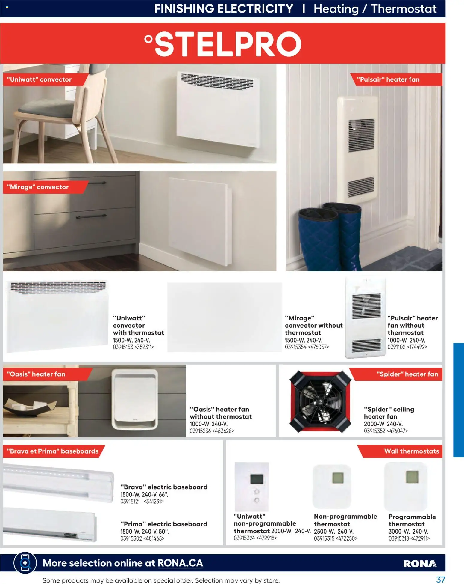 Rona flyer valid from Feb 26, 2026 | Page: 37 | Products: Fan