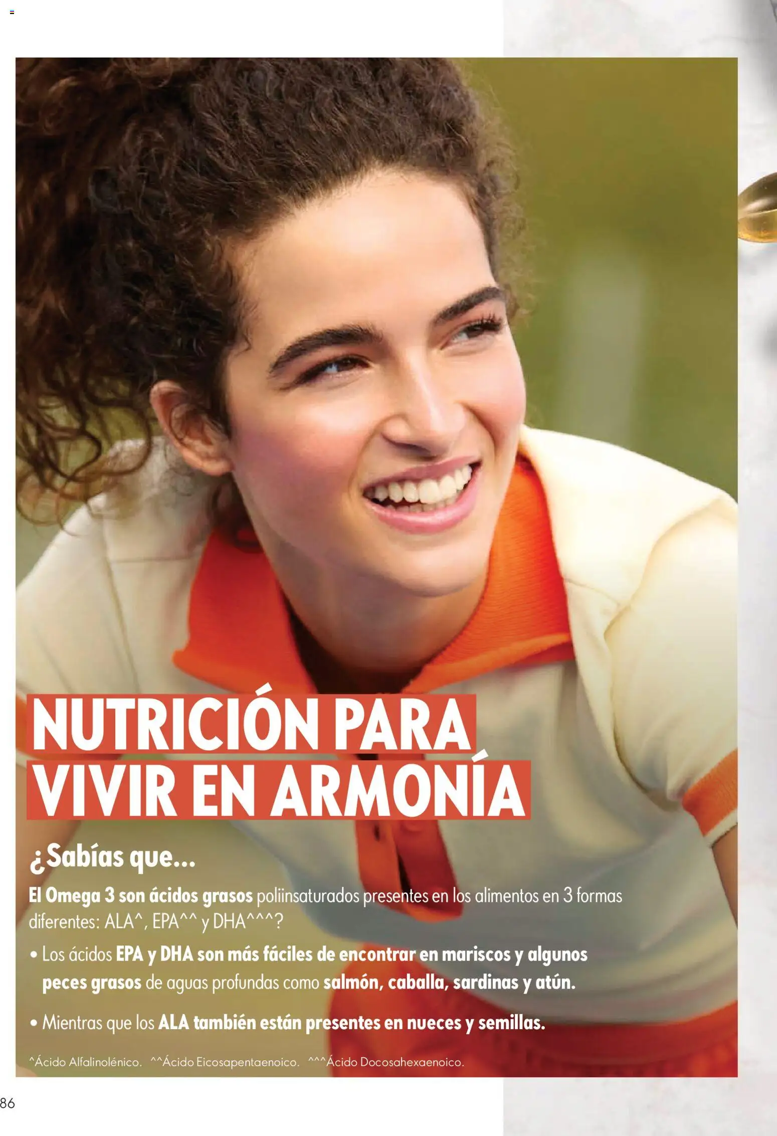 Oriflame revista - valida desde el 01/08/2026 | Página: 86 | Productos: Nueces, Sardinas, Mariscos