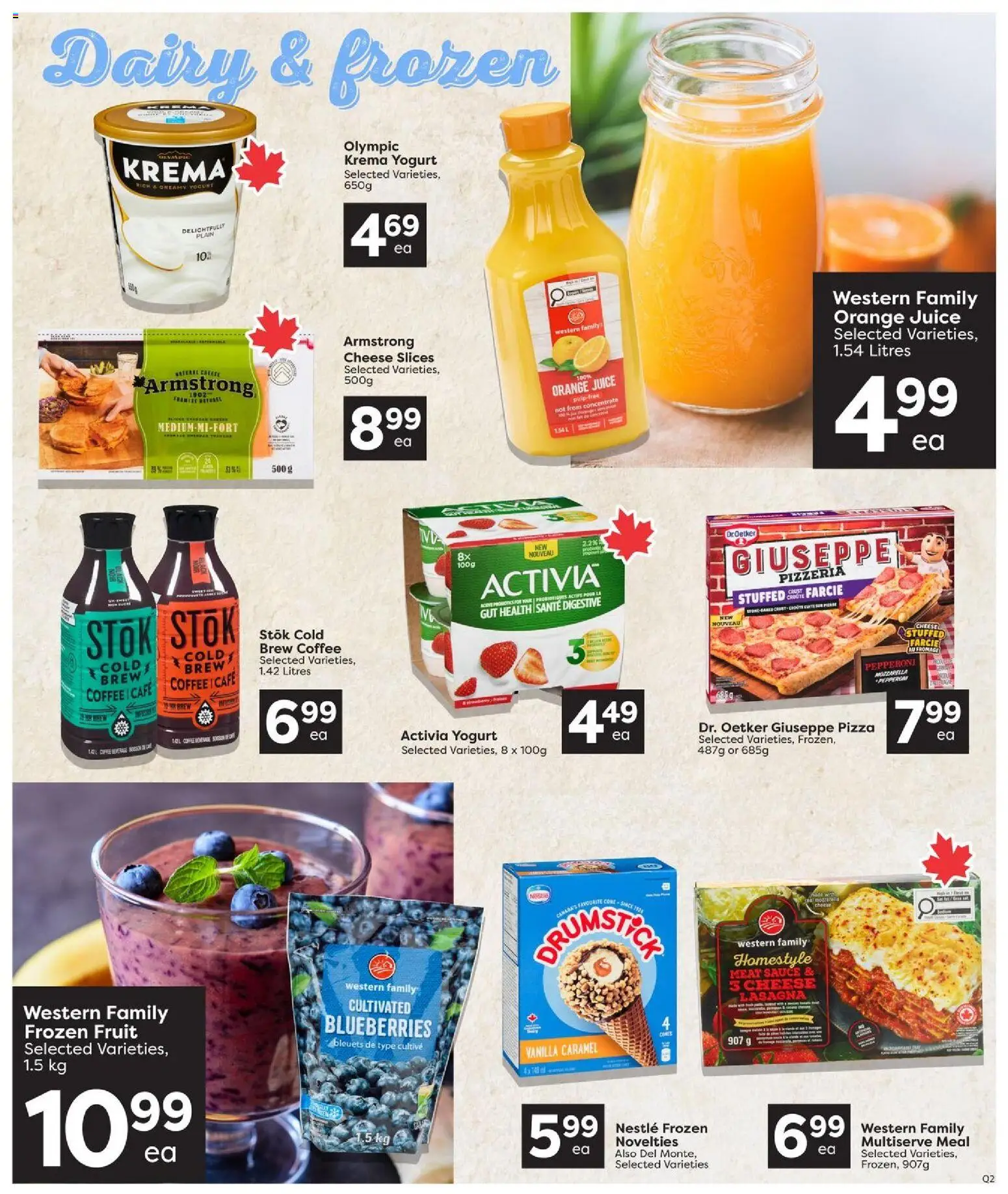 Quality Foods flyer valid from Aug 20, 2026 | Page: 8 | Products: Mozzarella, Meat, Pizza, Juice