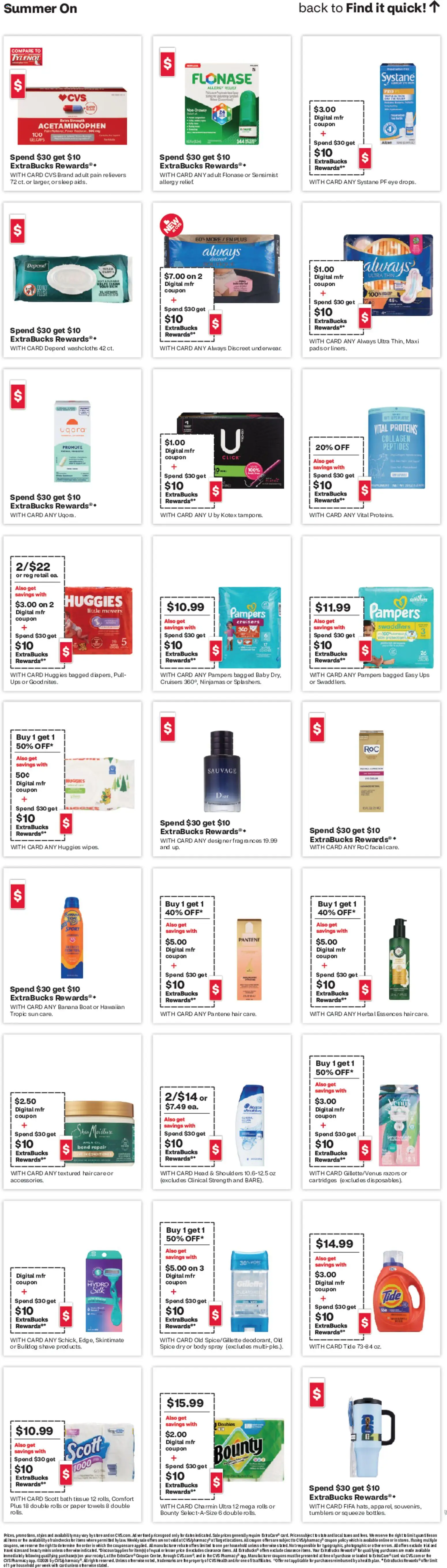 CVS Pharmacy Weekly Ad - CT - valid from 07.06.2026 | Page: 21 | Products: Bath, UPS