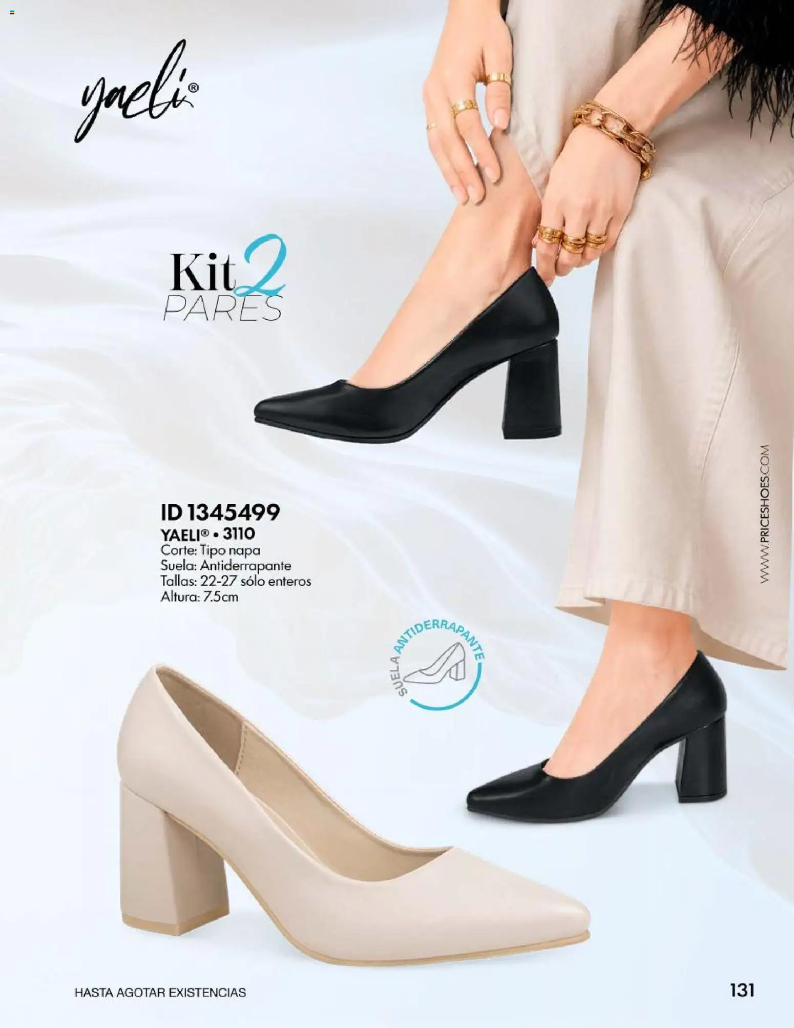 Nuevas ofertas de Price Shoes válidas en toda la República Mexicana desde el 28/08/2026. ¡Encuentra las mejores ofertas en Price Shoes catálogo Vestir Casual! | Página: 131