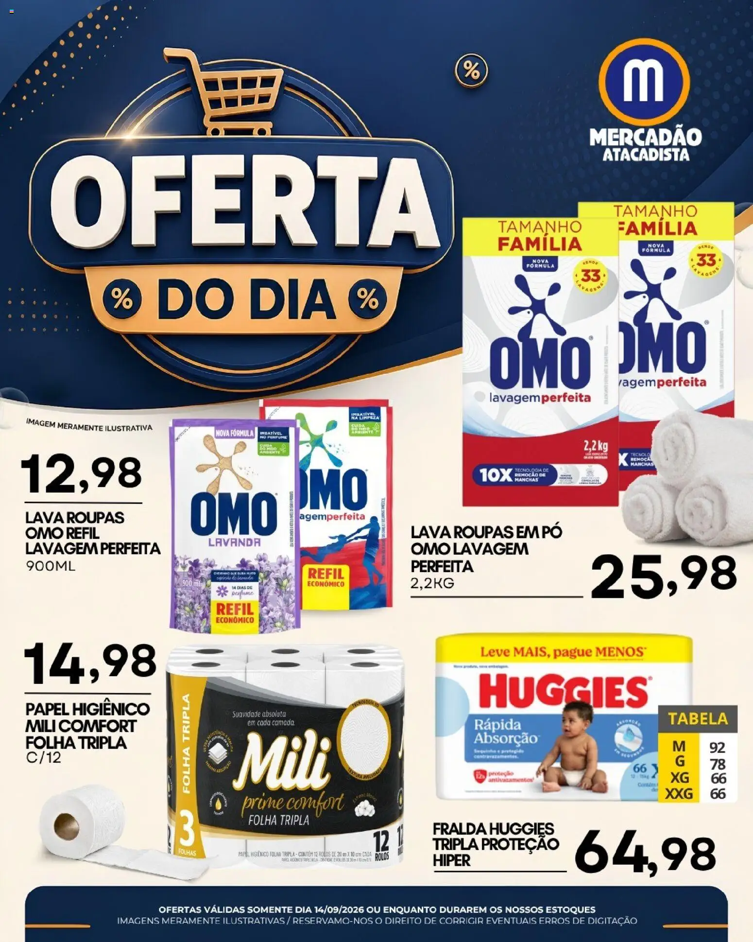 Mercadão Atacadista Folheto - válido de 14/09/2026 | Página: 1
