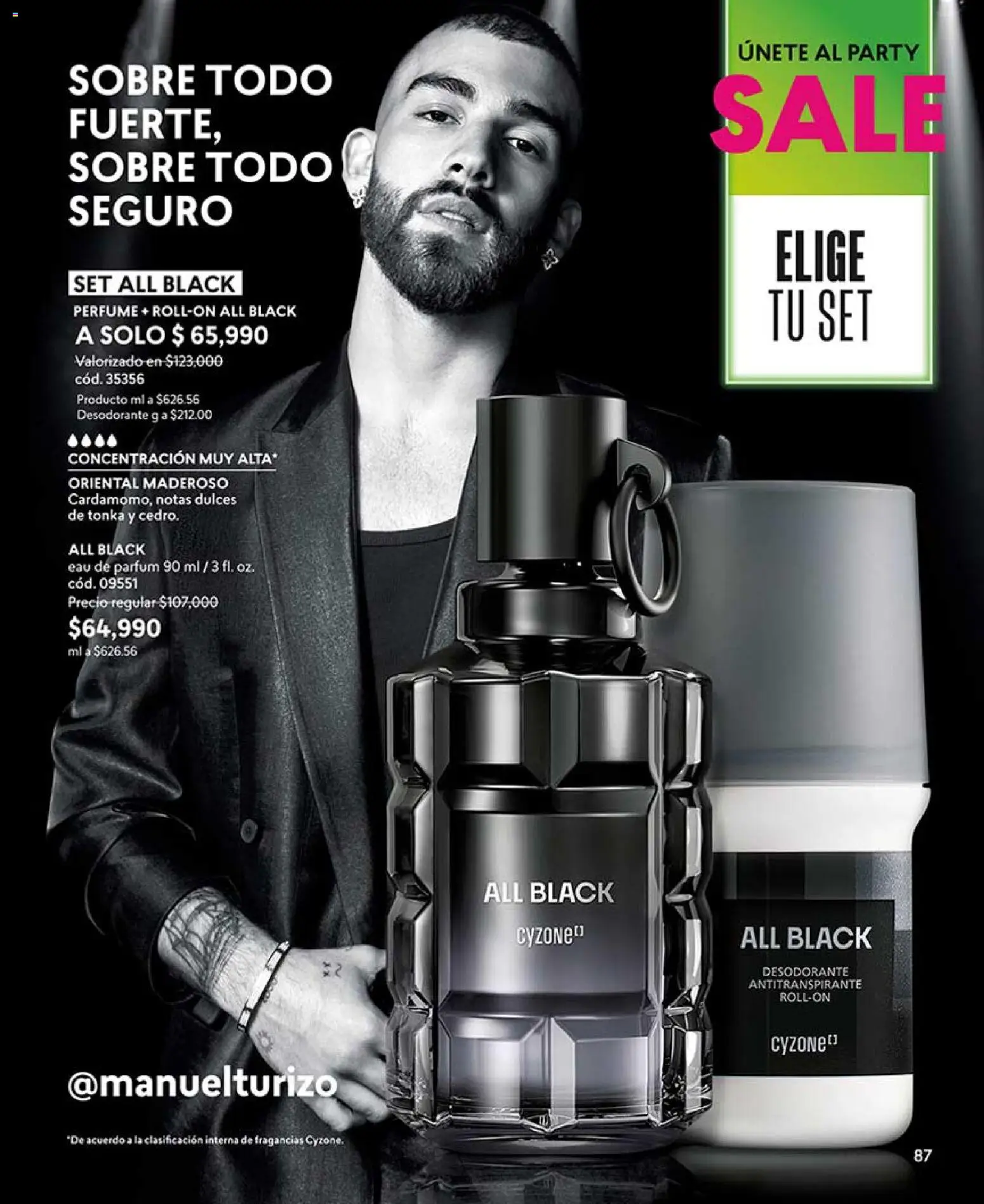 CyZone revista - valida desde el 17.07.2026 | Página: 99 | Productos: Sobre, Perfume, Desodorante, Antitranspirante