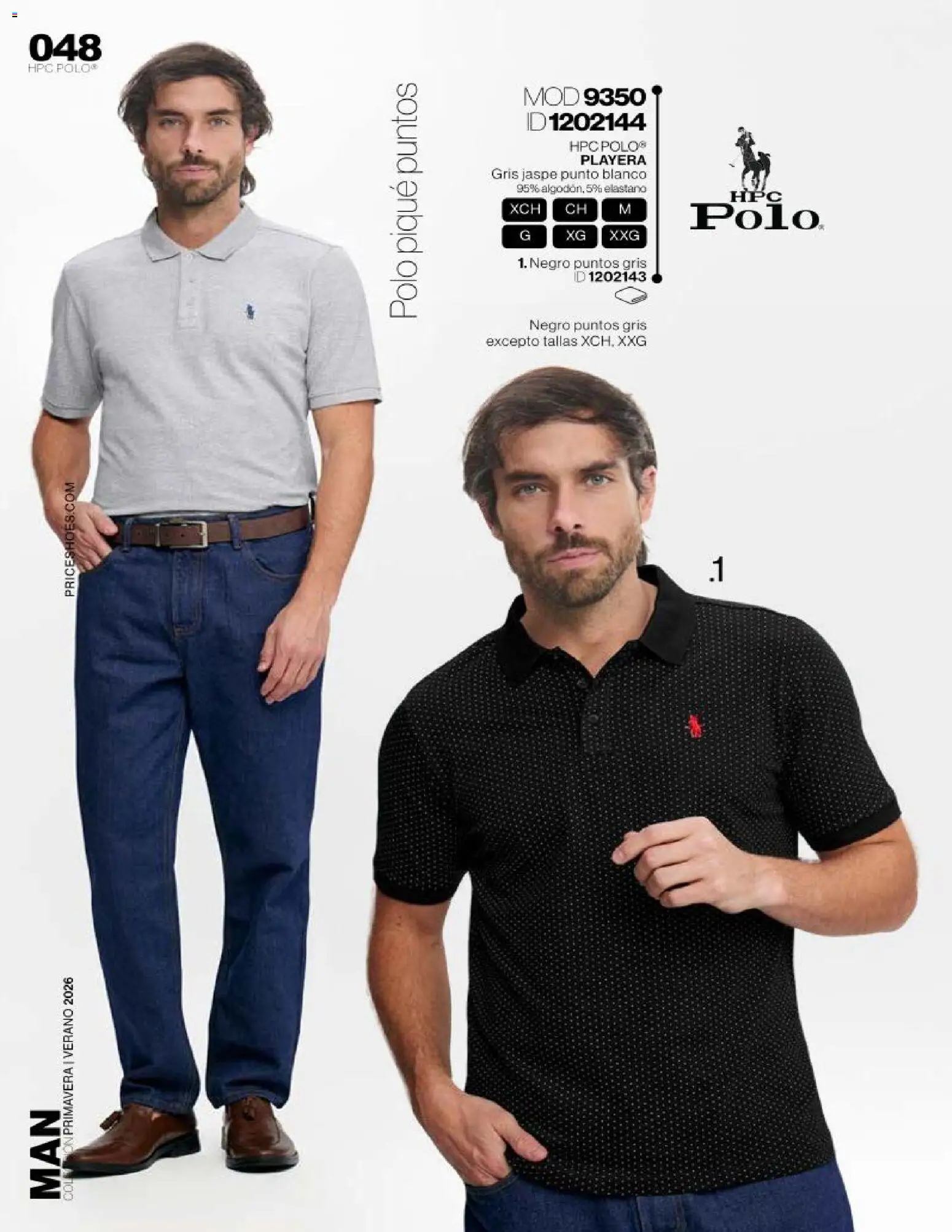 Nuevas ofertas de Price Shoes válidas en toda la República Mexicana desde el 03.04.2026. ¡Encuentra las mejores ofertas en Price Shoes catálogo Man! | Página: 48 | Productos: Playera