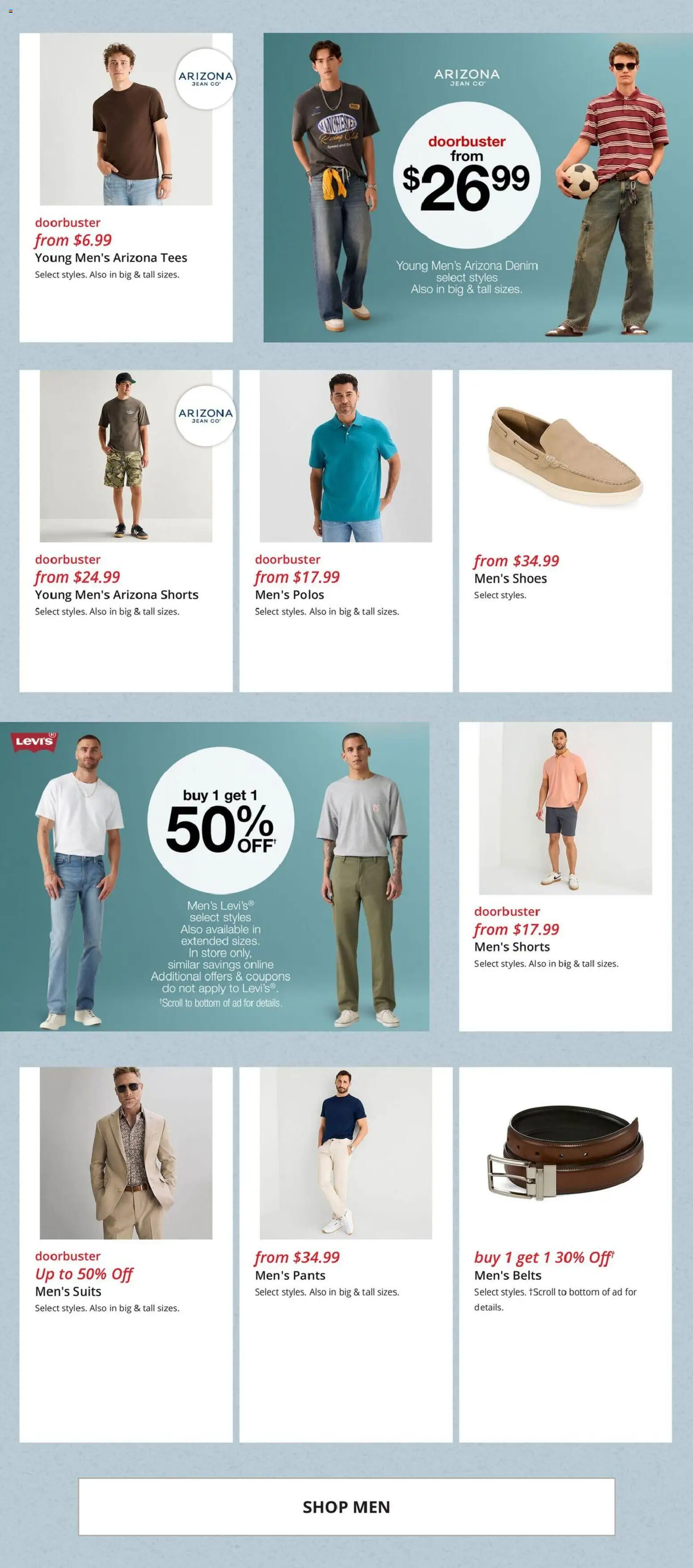 JCPenney Weekly Ad - valid from 07/24/2026 | Page: 4 | Products: Pants, Shorts