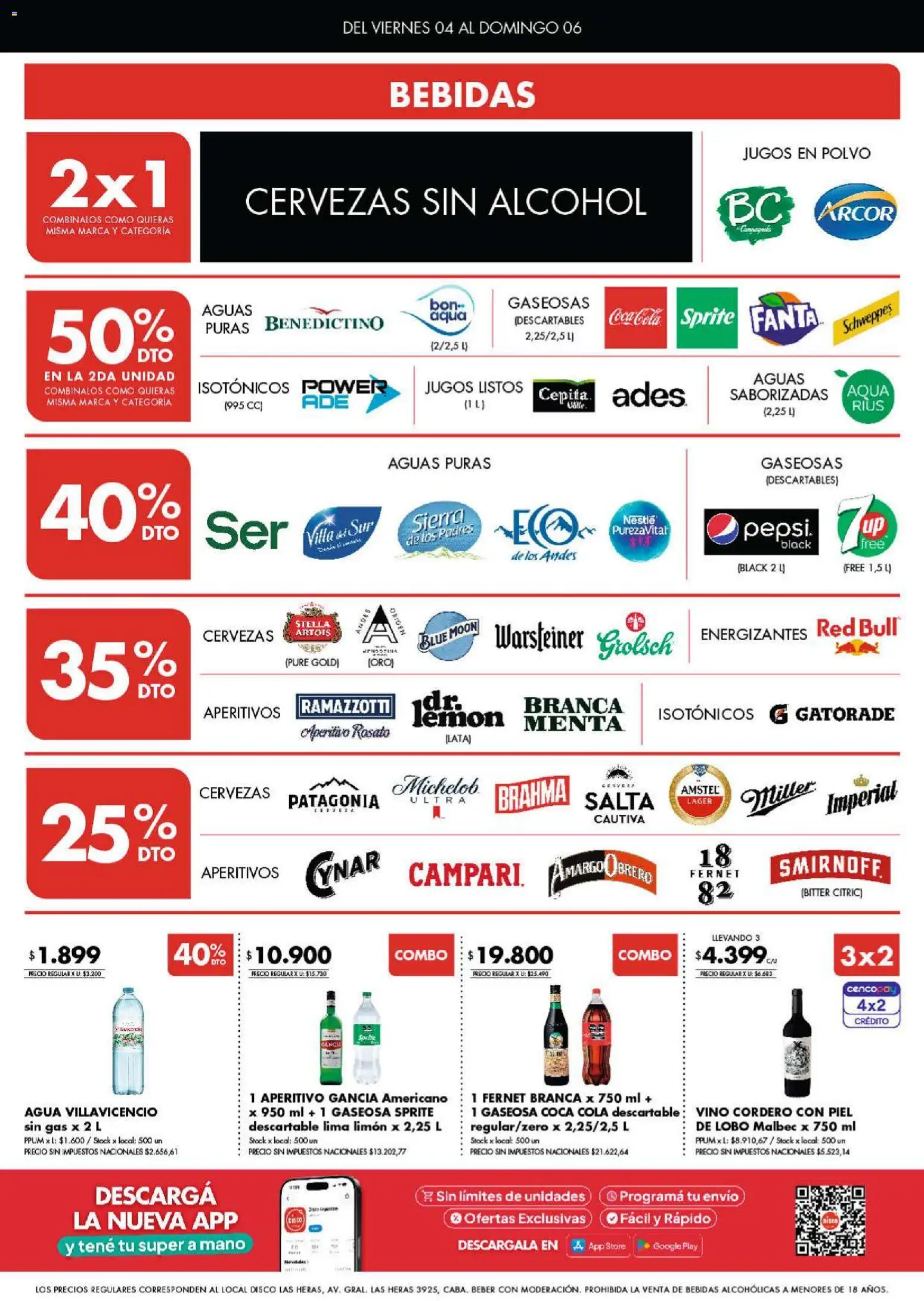 Disco - Ofertas | Córdoba │ válido desde el 04/09/2026 | Página: 5 | Productos: Polvo, Alcohol, Puré, Sierra