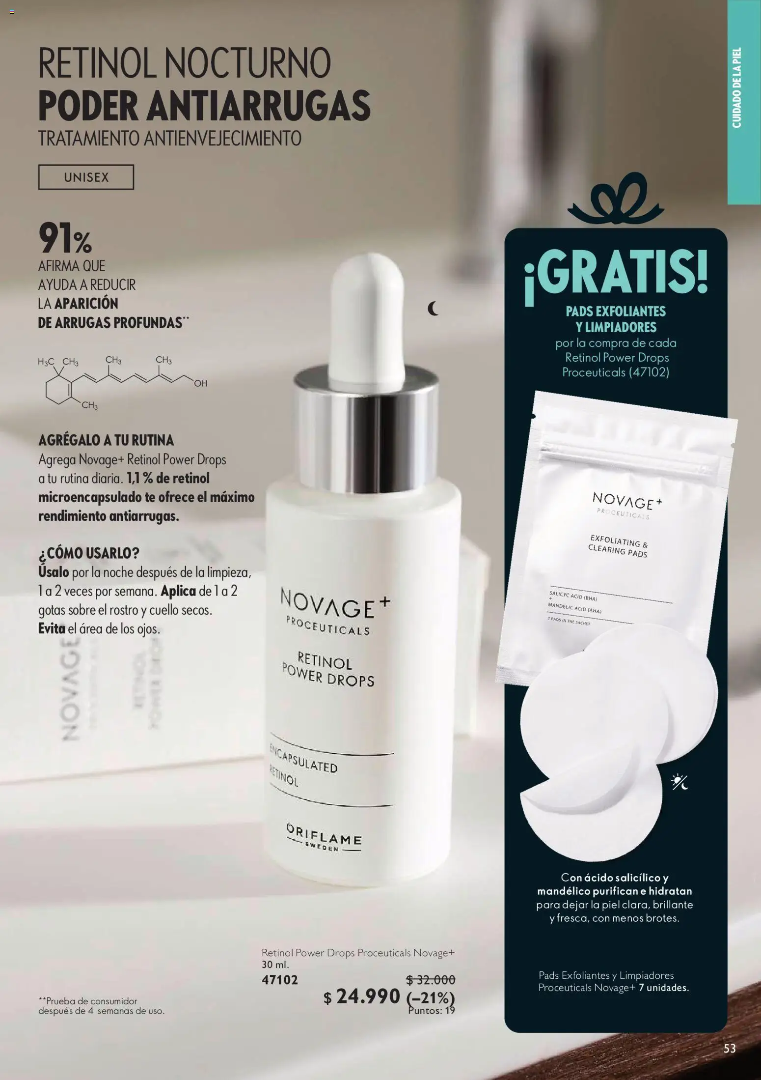 Oriflame Catálogo │ válido desde el 30.05.2026 | Página: 53 | Productos: Cuello, Sobre, Té