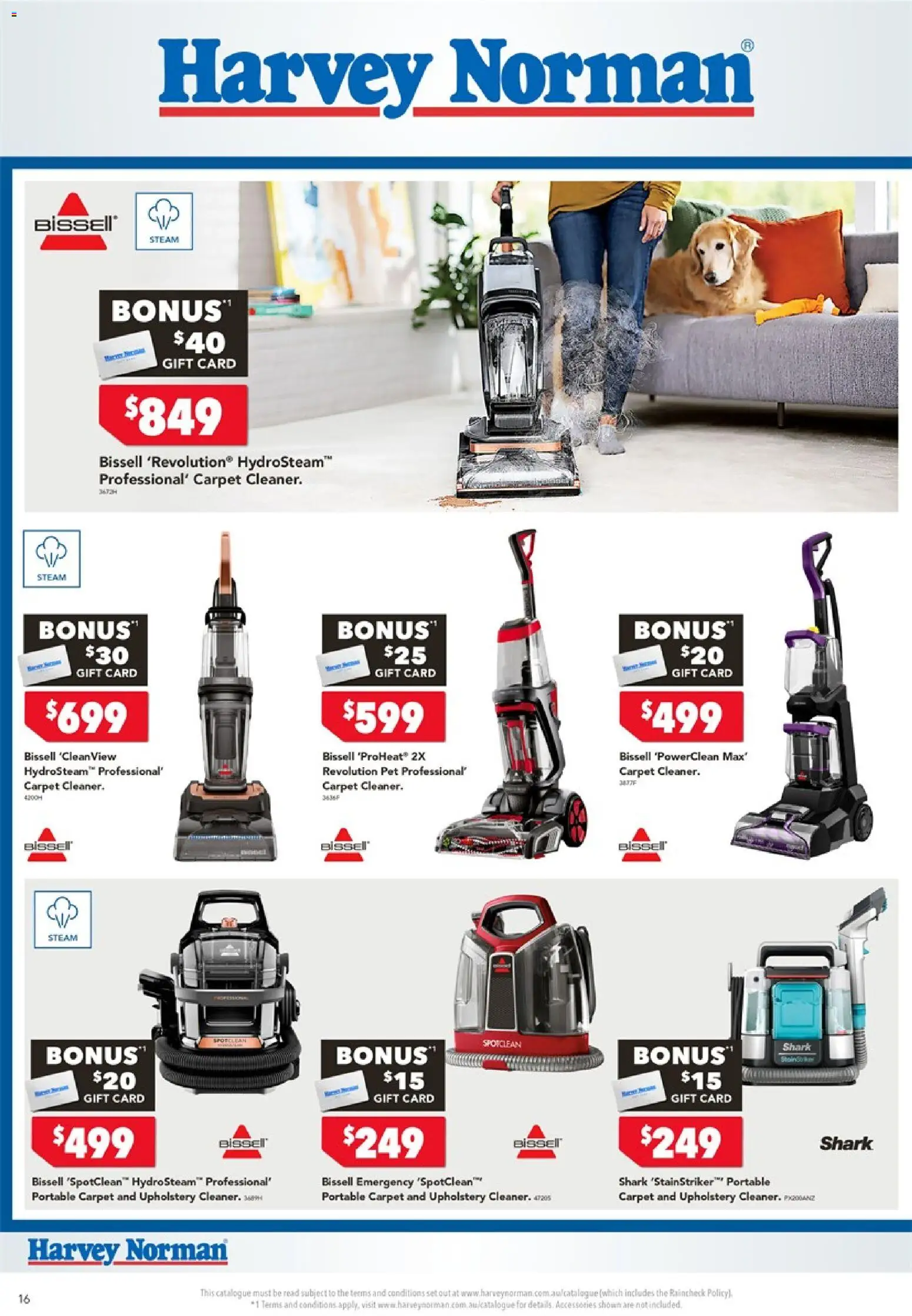 Harvey Norman catalogue - valid from 06/08/2026 | Page: 16 | Products: Carpet, Accessories, Portable