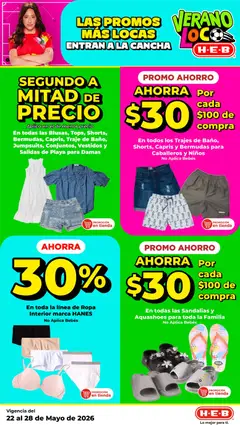 Vista previa de H-E-B folleto, nuevo folleto de la tienda, válido en México a partir del 21.05.2026 | Página: 11