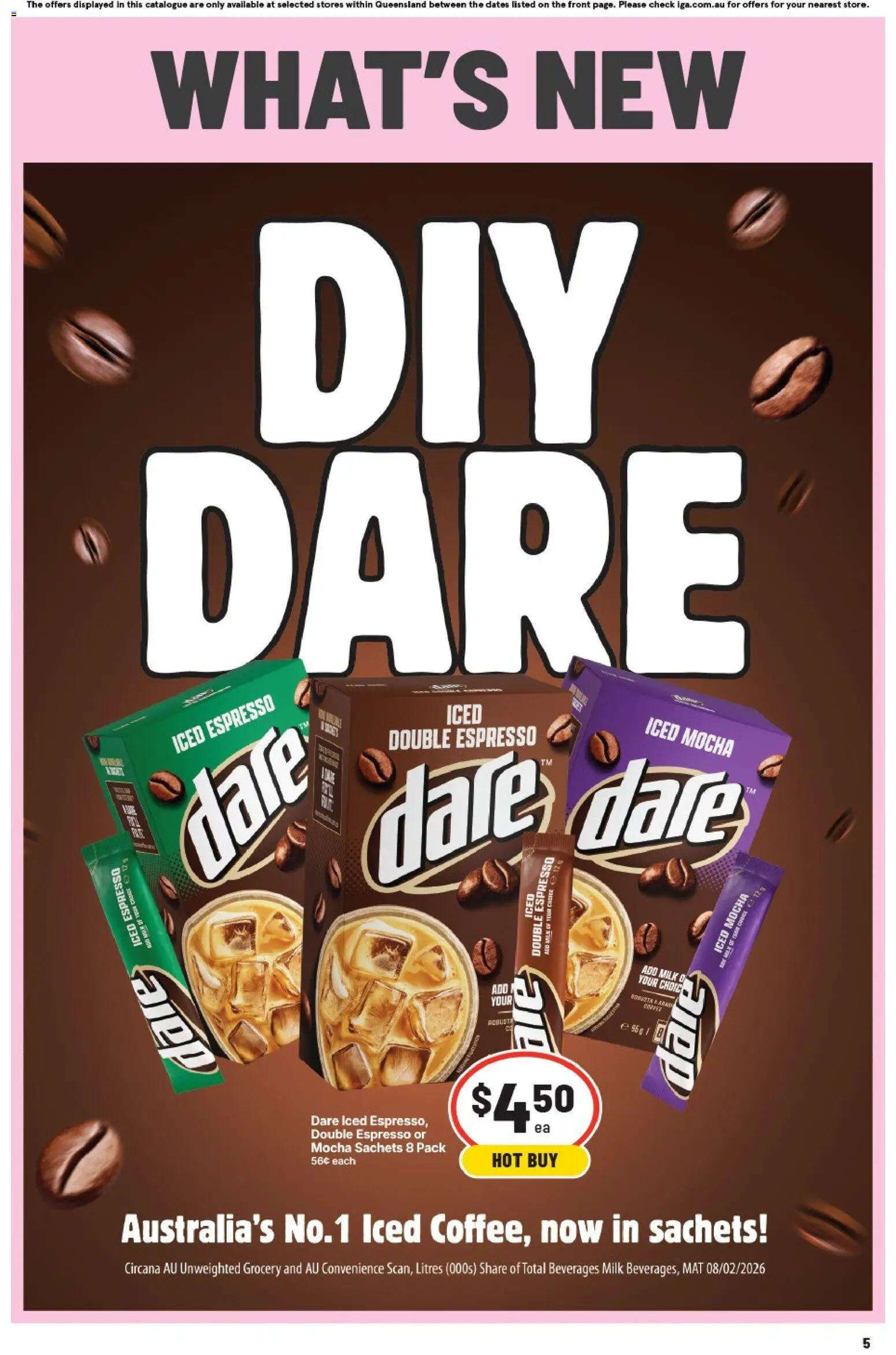 IGA catalogue - valid from 27.05.2026 | Page: 5 | Products: Milk