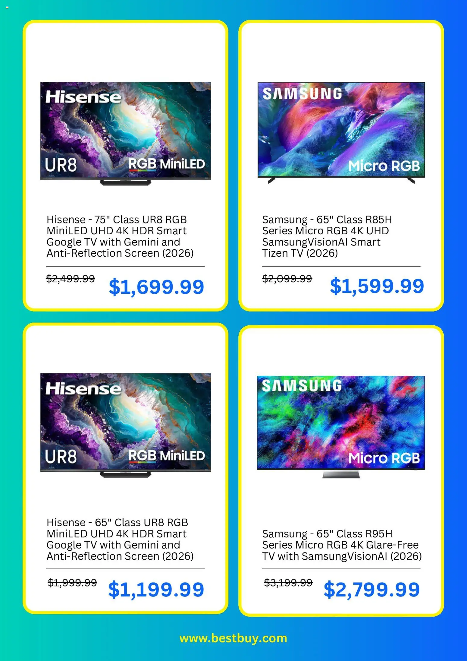 Best Buy Weekly Ad - valid from 10/01/2026 | Page: 2 | Products: Tv