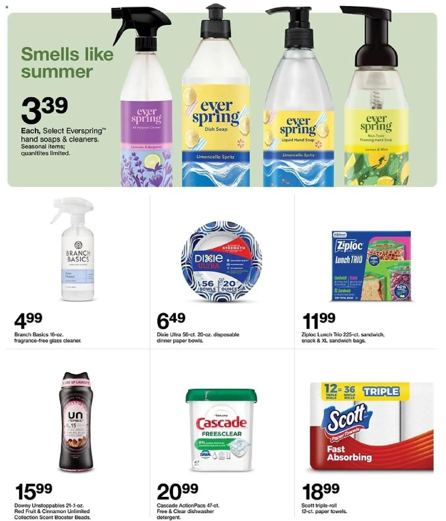Target Weekly Ad - valid from 31.05.2026 | Page: 28 | Products: Soap, Dishwasher
