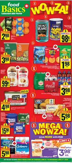 Preview of Food Basics weekly flyer - Cornwall from shop Food Basics valid from 11.06.2026