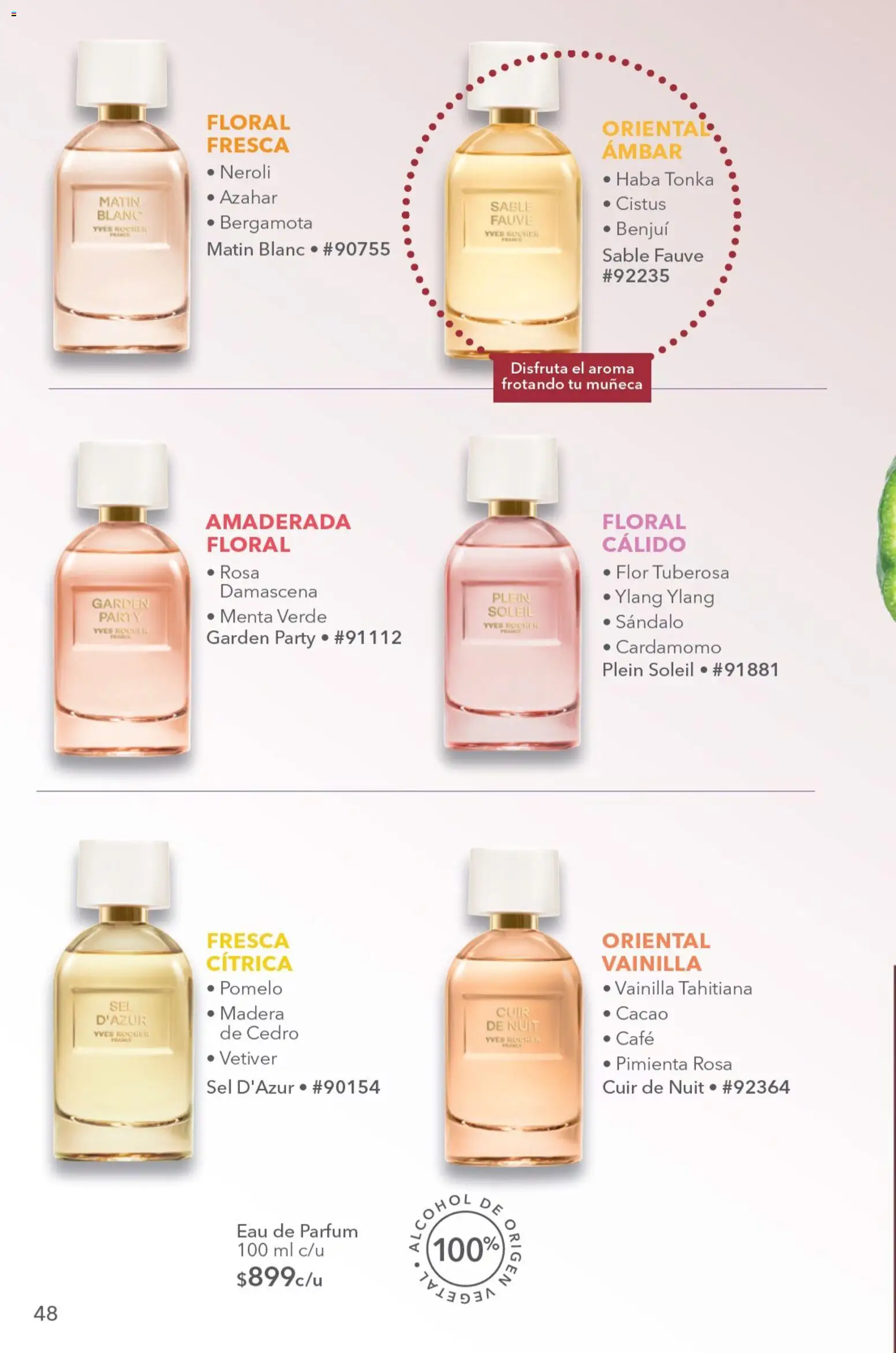 Nuevas ofertas de Yves Rocher válidas en toda la República Mexicana desde el 23.06.2026. ¡Encuentra las mejores ofertas en Yves Rocher campaña 9 2026! | Página: 50