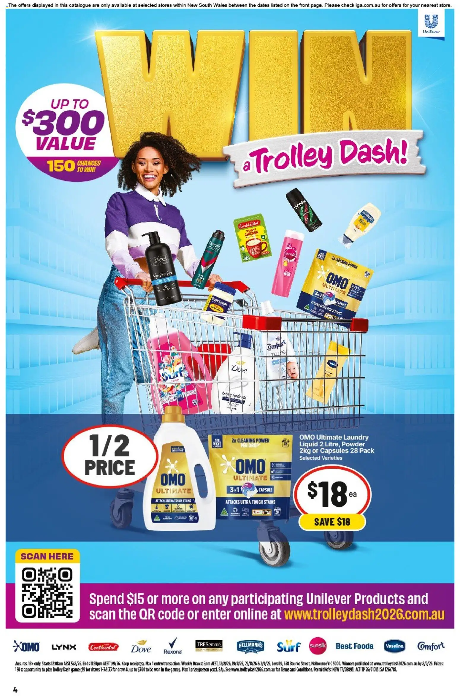 IGA catalogue - valid from 26/08/2026 | Page: 4 | Products: Corn, Chips, Salt, Fanta