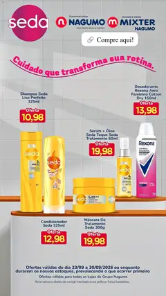 Nagumo ofertas Seda - Pré-Visualização do folheto da loja Nagumo, válido de 23/09/2026