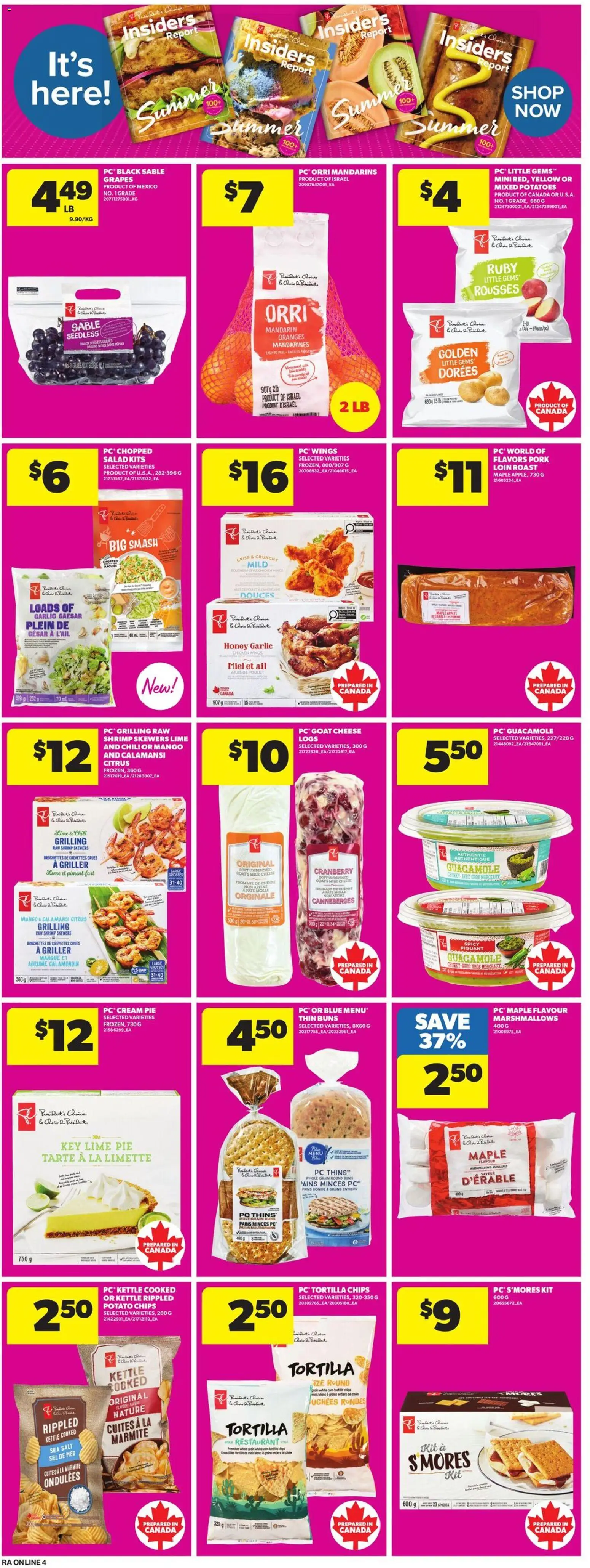 Atlantic Superstore flyer valid from 18.06.2026 | Page: 11 | Products: Cream, Salad, Potatoes, Pork