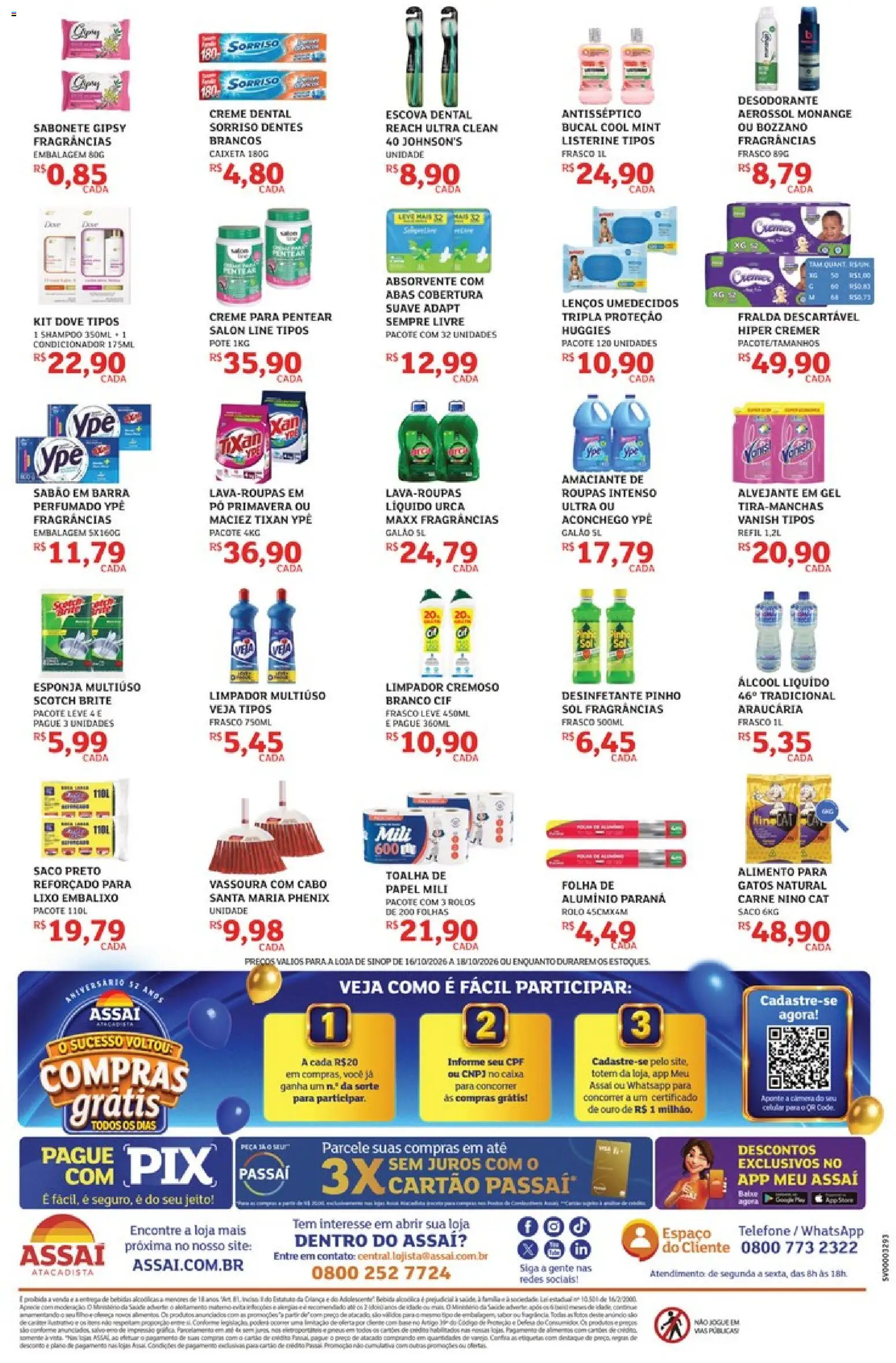 Assaí Atacadista Folheto - válido de 16/10/2026 | Página: 4