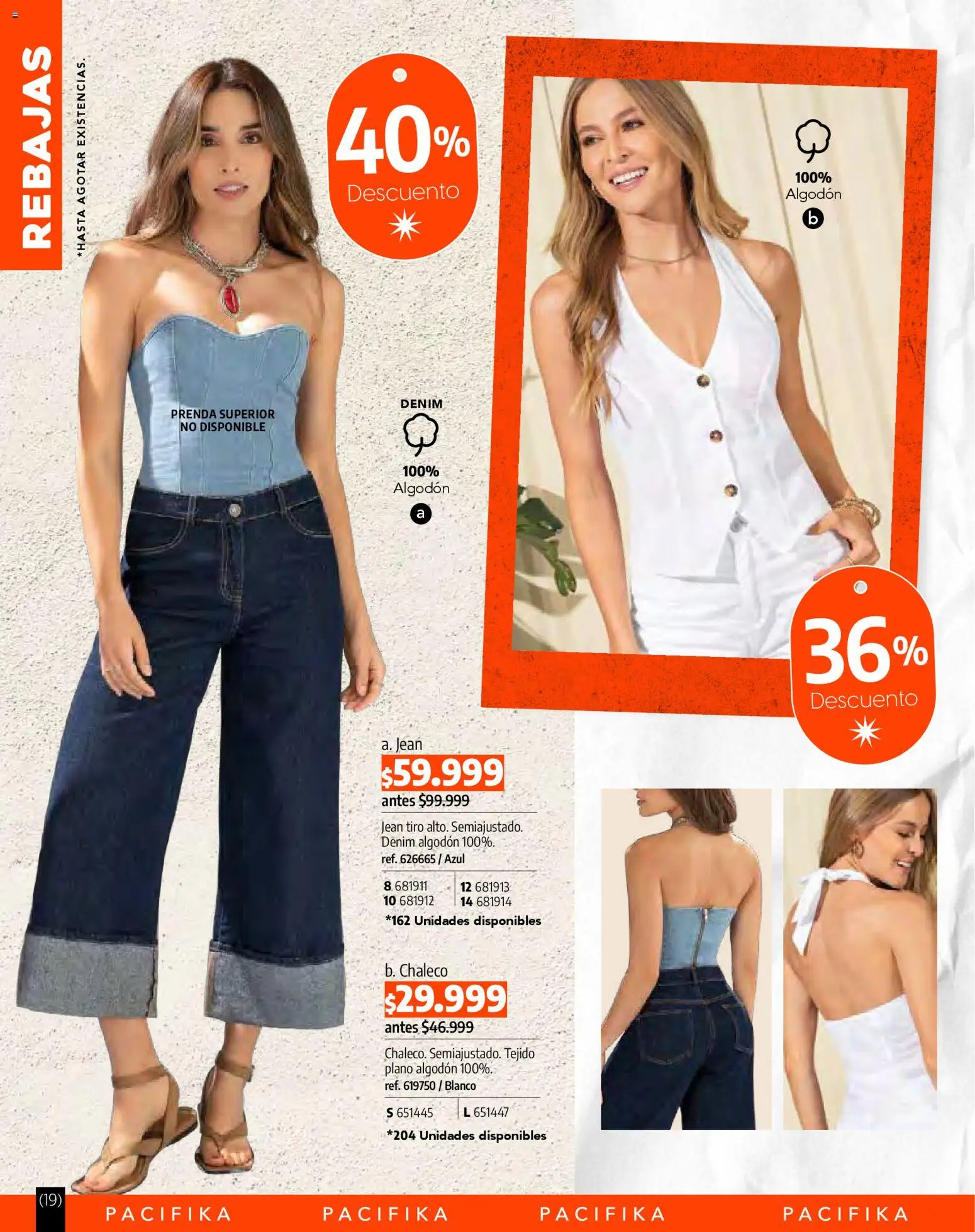 Pacifika revista - valida desde el 01.03.2026 | Página: 242 | Productos: Algodón, Jean, Chaleco